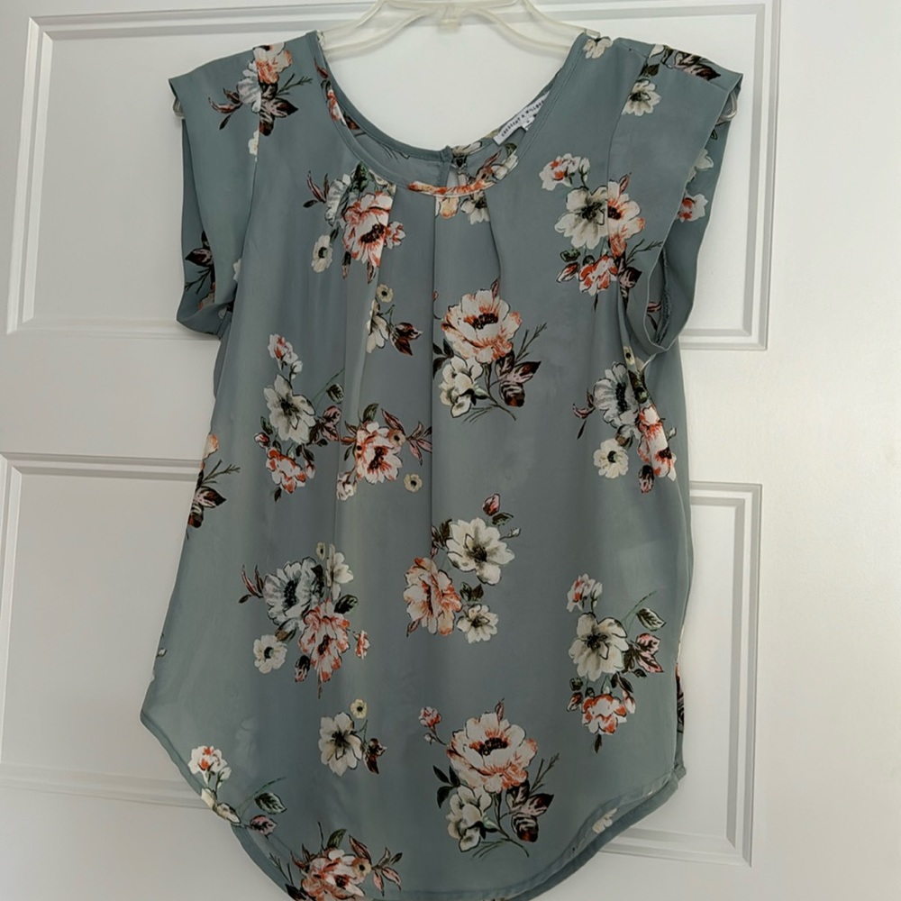 Floral blouse